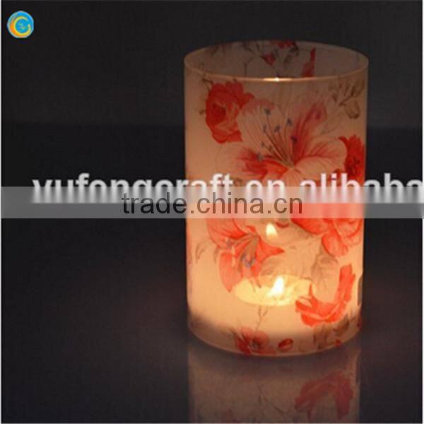 Floral Spring Votive Candle Holder Party Favors