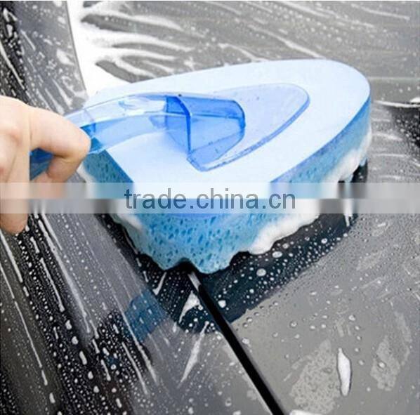 Blue cleaning brush car cleaning sponge / jumbo car washing sponge