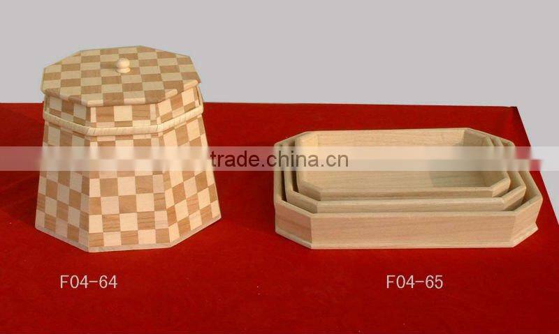 wholesale pretty wooden bucket for decoration