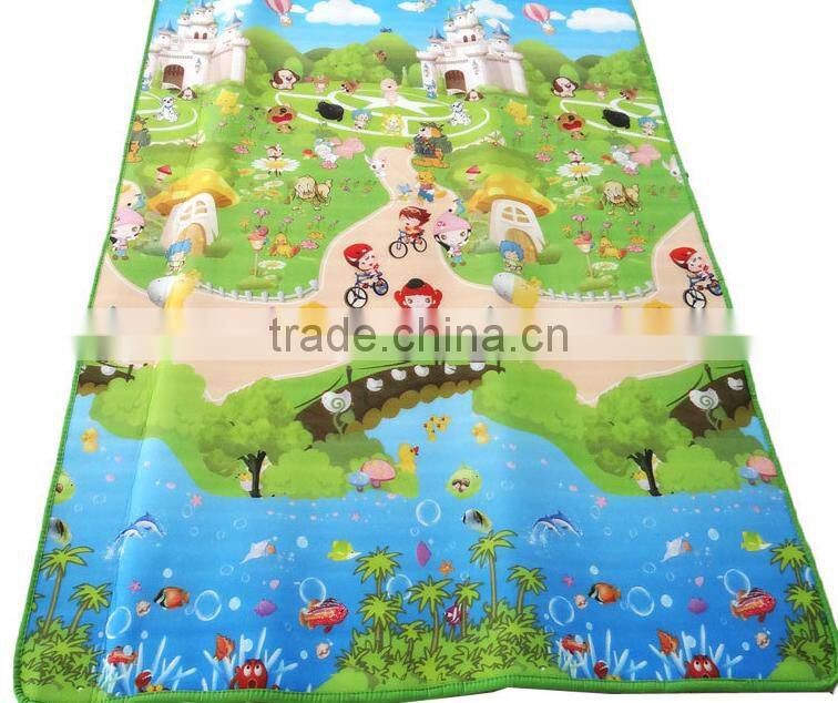 Colorful educational good quality shockproof waterproof kids folding play mat