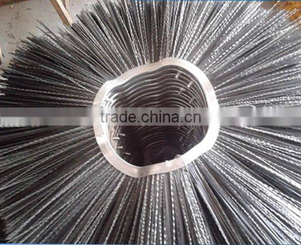 Cleaning brush for road sweeper