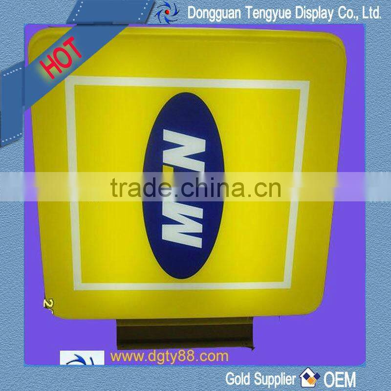 fashion plastic advertising sign