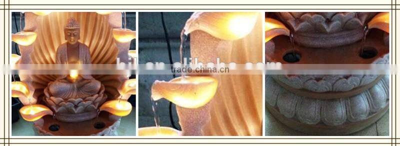 wholesale new feng shui resin products buddha water founatins