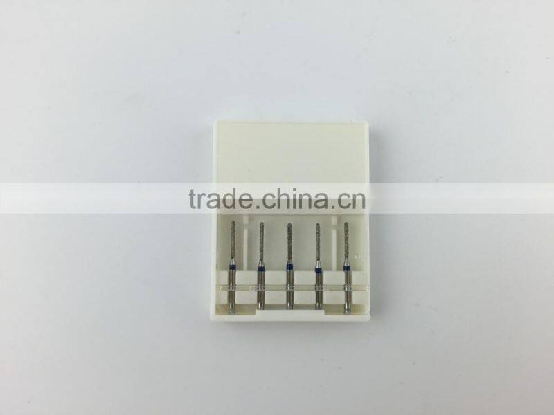 Mini high-quality electroplated diamond dental polishing bur set