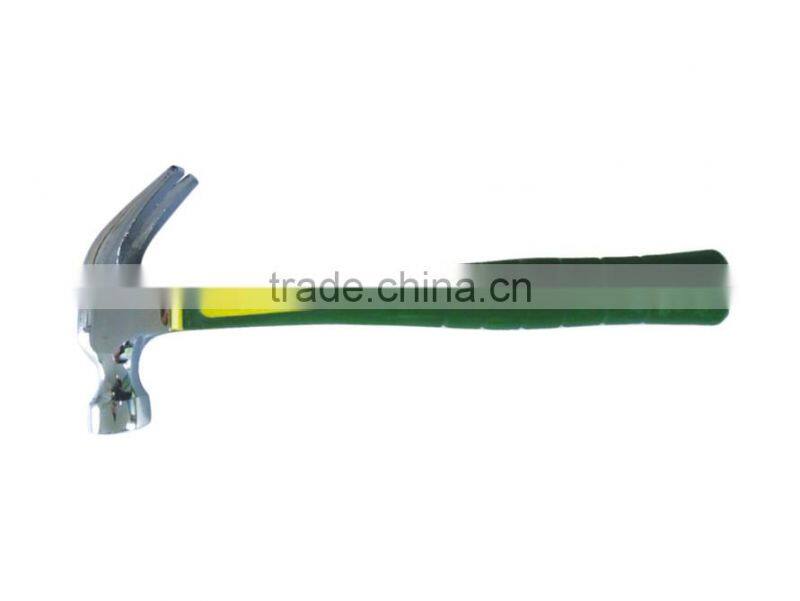 Quality tools claw hammer mirror one piece bend claw hammer