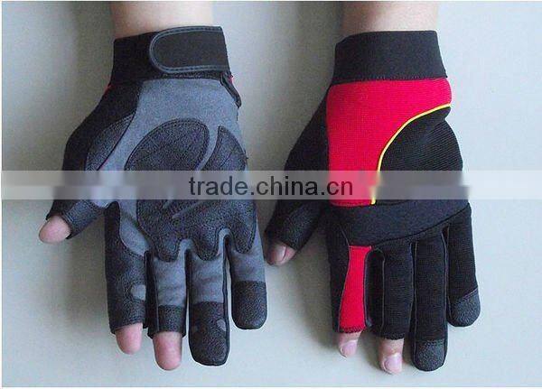Fishing Sports Synthetic Leather Sailing Gloves ZMR636