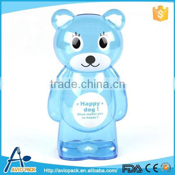 Transparent PS cartoon design money bank money box for kids
