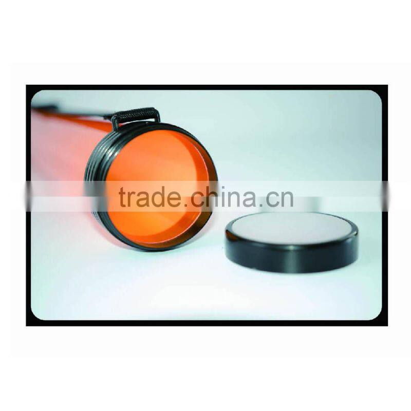 660mm transparent clear plastic student drawing tube