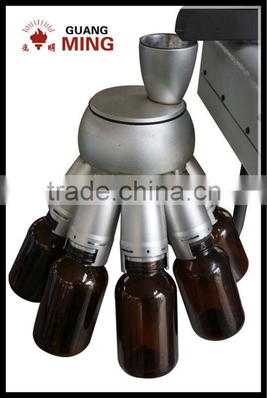 High performance riffle sample divider attrative price lab rotary divider with 8pcs sample collector