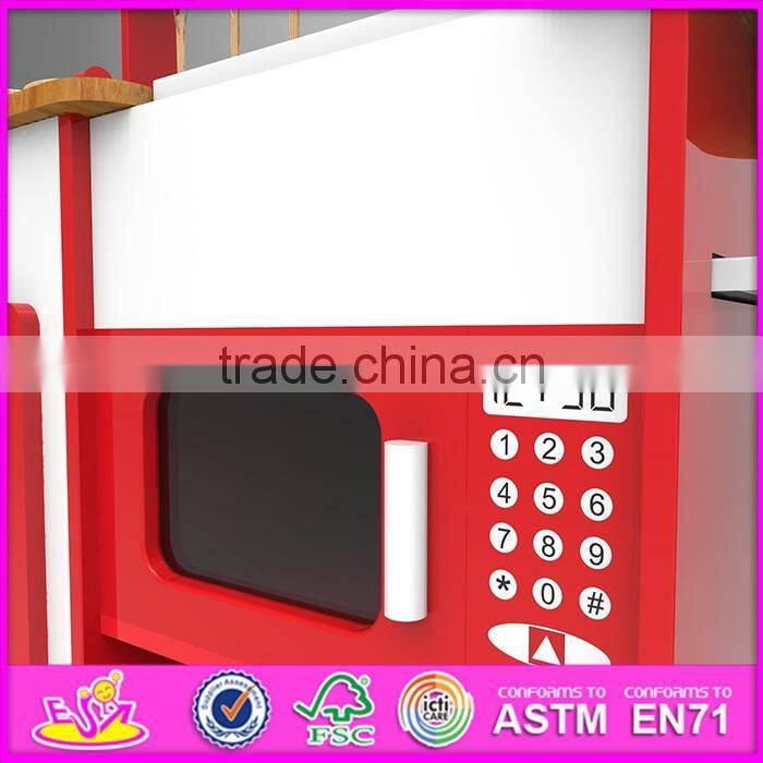 2016 new design home play multi-function wooden toddler kitchen set W10C248