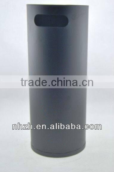 home furniture middle matte black ash bin