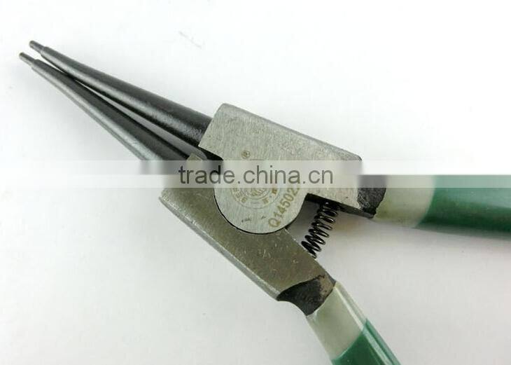 BERRYLION dipped handle 6'' circlip plier, blister packing internal straight plier