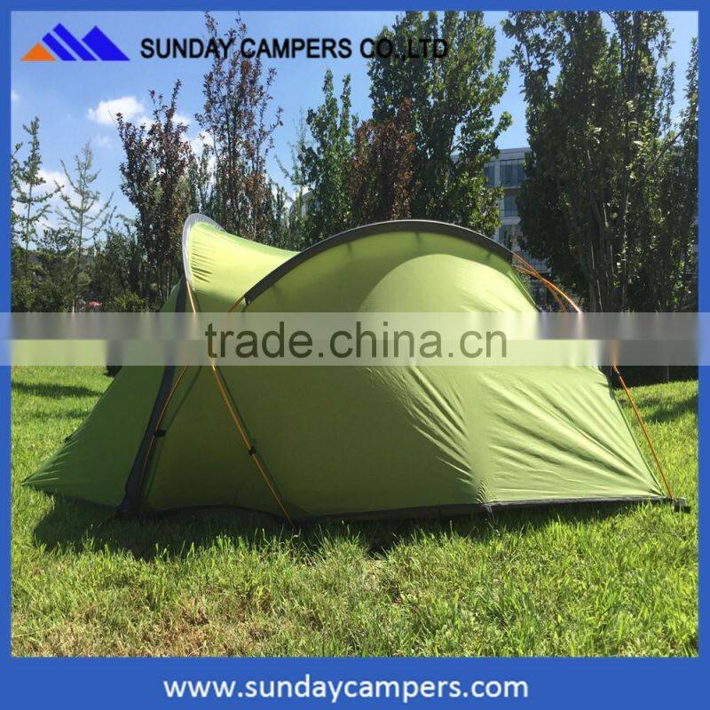 Polyester canvas 2017 camping tent portable 2 person 3season