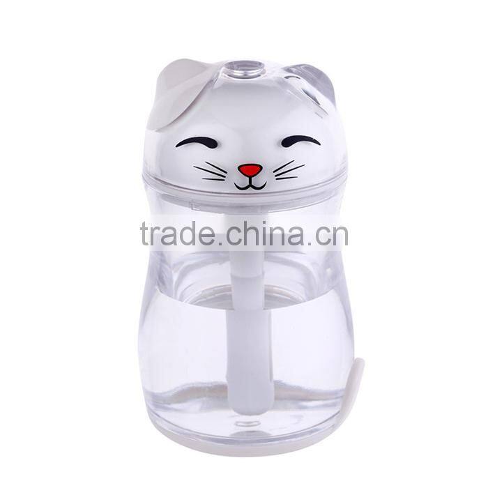 UCHOME Cartoon Mist Maker Cat Style LED Light Humidifier