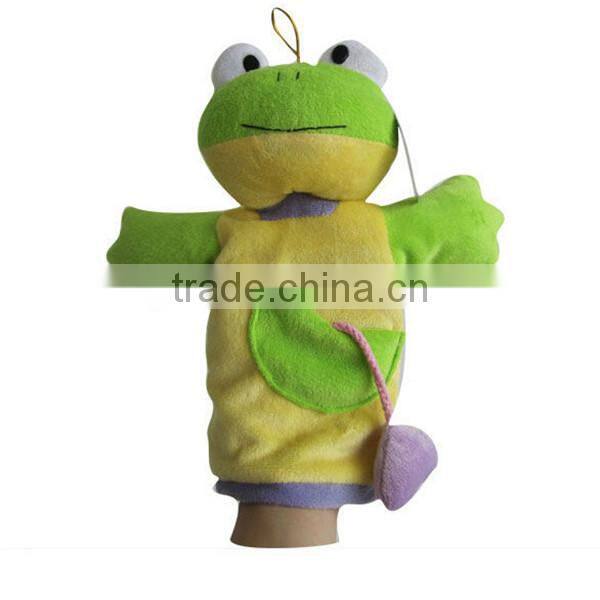 Plush children stuffed kids animal hand puppets baby hand animals toys