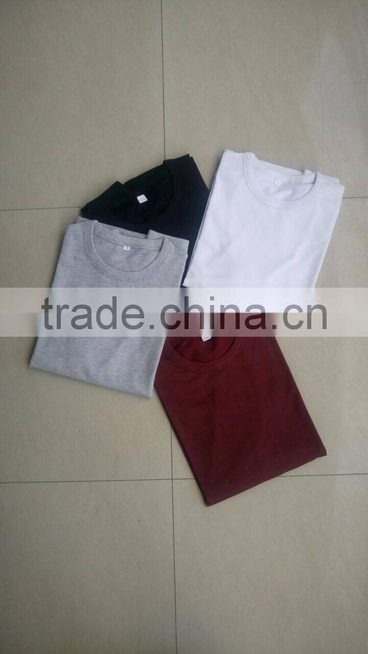 2017 Wholesale Bangladesh latest design sweatshirt for mens wear, 100% cotton french terry custom design crew-neck