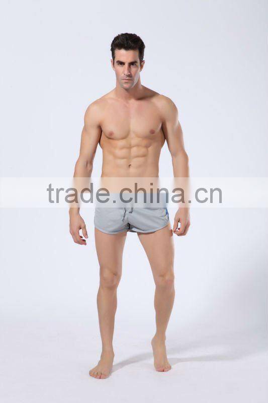 wholesale man's homewear loungewear for men jogging and training shorts polyester panties for male