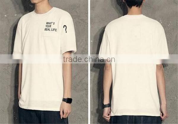 Bulk wholesale custom t shirt printed organic t-shirts