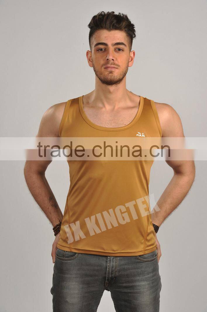 wholesale 100 polyester tank tops for men