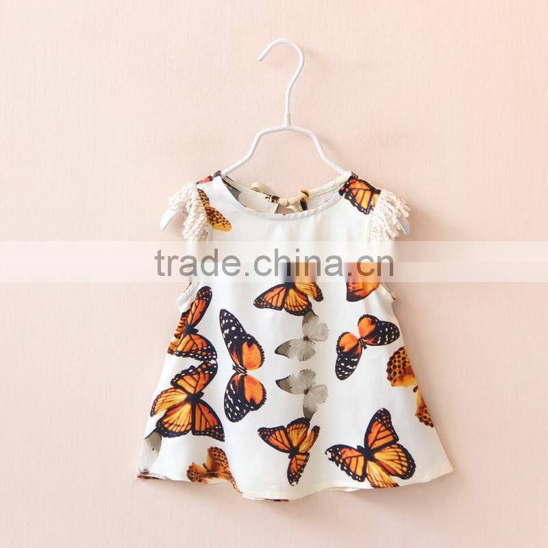 2016 FASHION EUROPEAN STYLE GIRLS SHIRTS BEAUTIFUL SUMMER SHIRTS