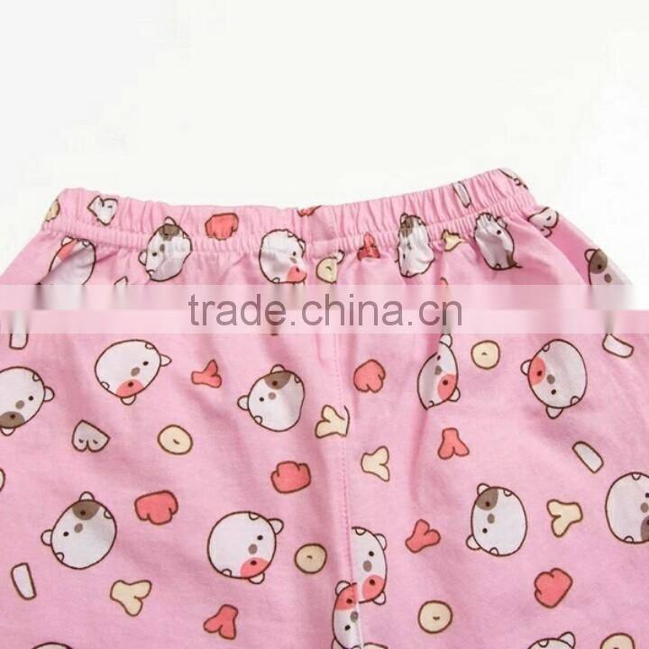 2016 cartoon prints,children Sleepwear,Kids colour soft Cotton,comfort nightwear,pajamas