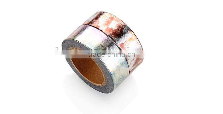Gasoline Galaxy Blue Foil Washi Tape