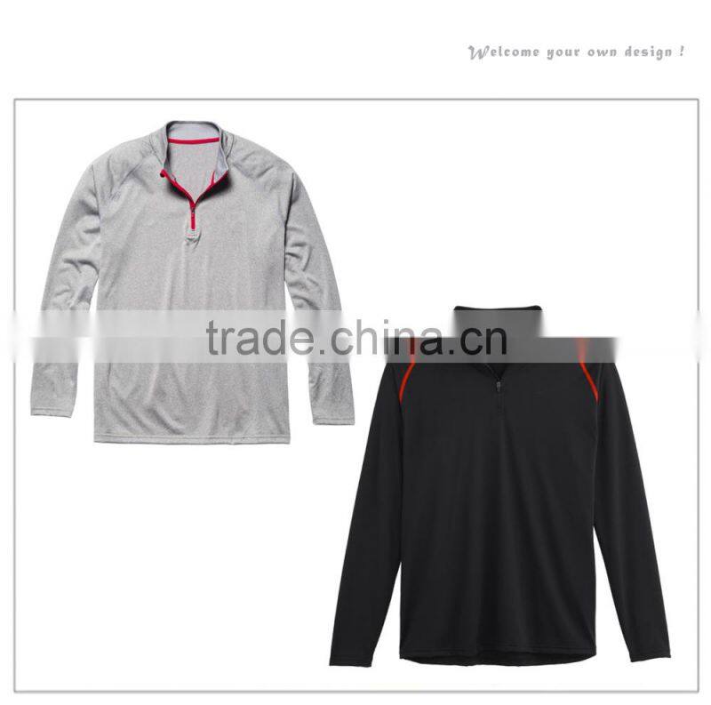 Long sleeve tennis sports wear custom top quality fashion tennis wear long t-shirts casual wear t-shirts wholesale