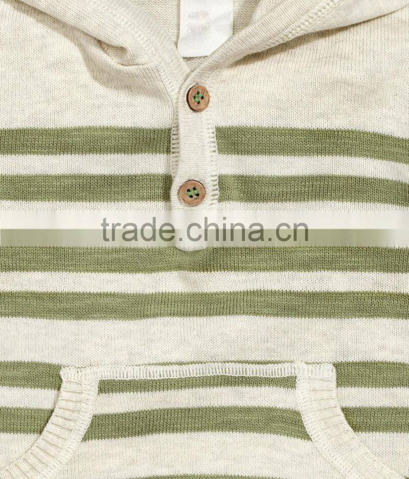 Wholesale 100% cotton knitted sweater design for kids hand knit boy sweater