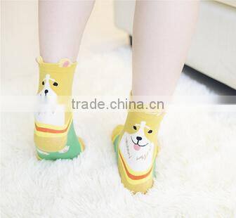 Make your own bulk wholesale cotton tube 3d animal tube socks for women