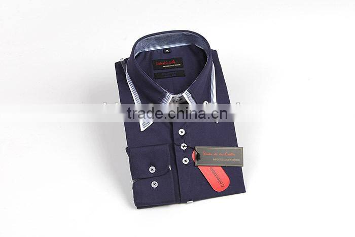 NEW DESIGN double button collar shirt