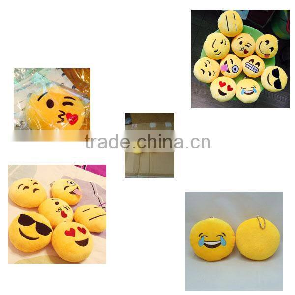 Wholesale top quality stuffed cute emoji seat sofa cushion
