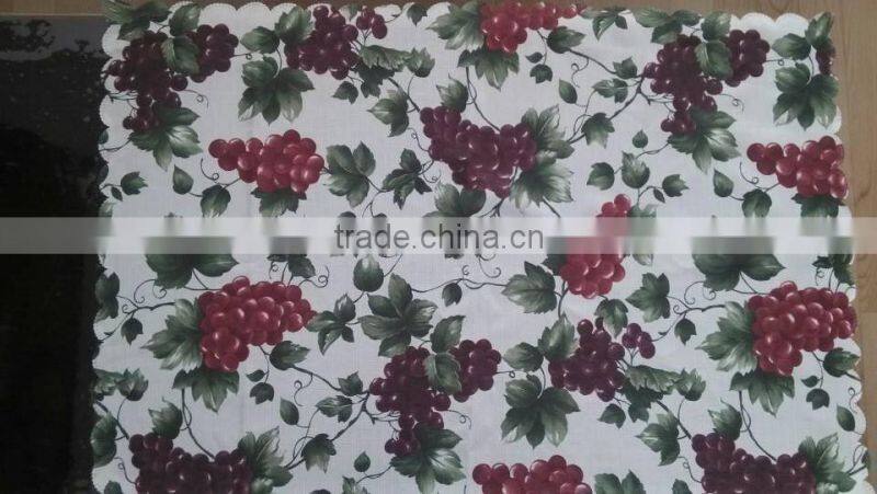 grape printed table cloth