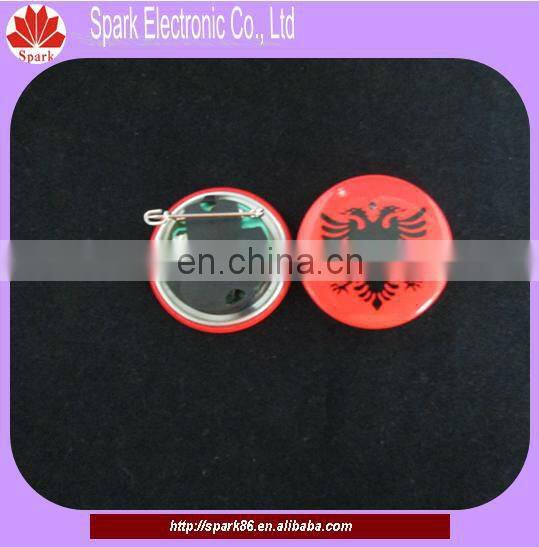 1led flashing pin,led badge