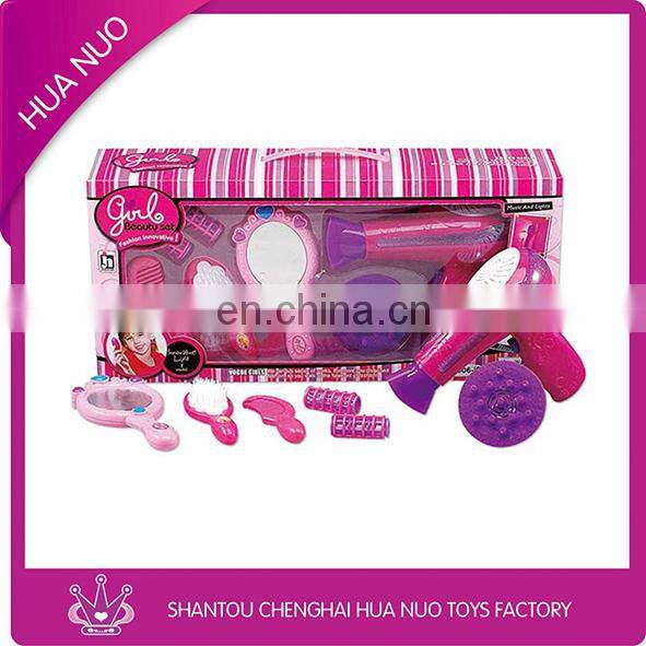 Girl beauty set haircut toy with babie