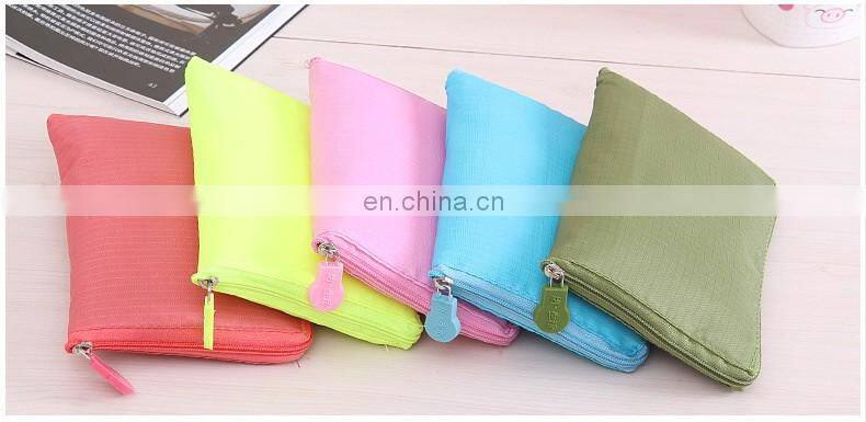 Wholesale customized tote bag folding shopping bag suppermarket shopping bag portable 2017