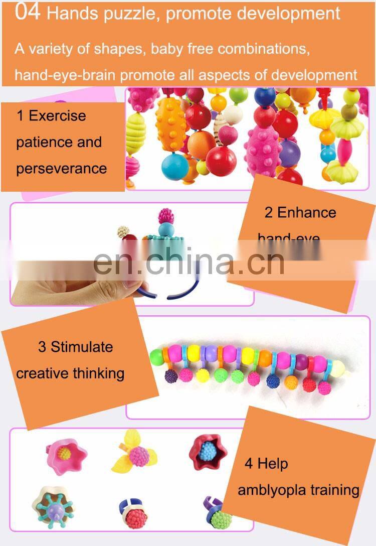 DIY Bracelets Necklace Early Childhood Educational Toys