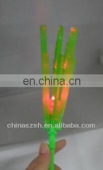 Wholesale cheering props hand shape plastic light up LED flashing clapper