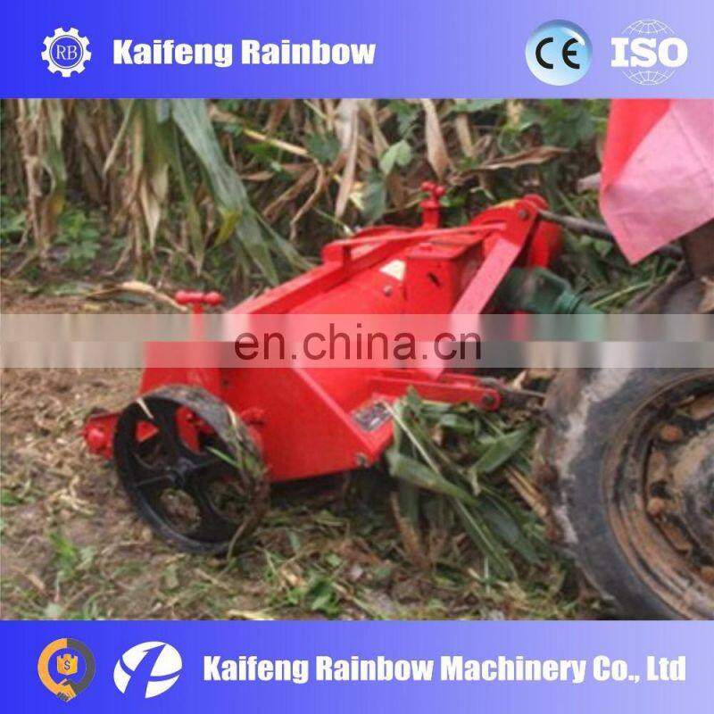 green grass cutter and dry grass cutter maize straw chopped back to field machine