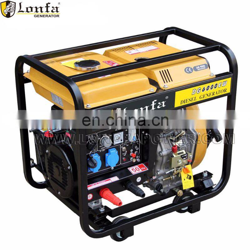Hot sale high quality portable diesel welding welder generator