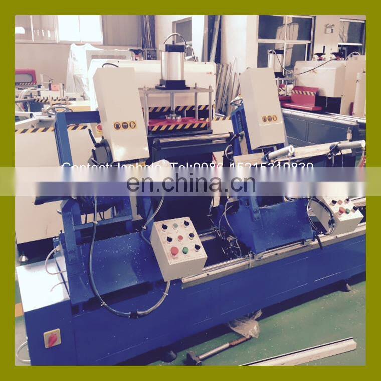 New type three axis PVC UPVC Plastic window automatic water slot mill machinery