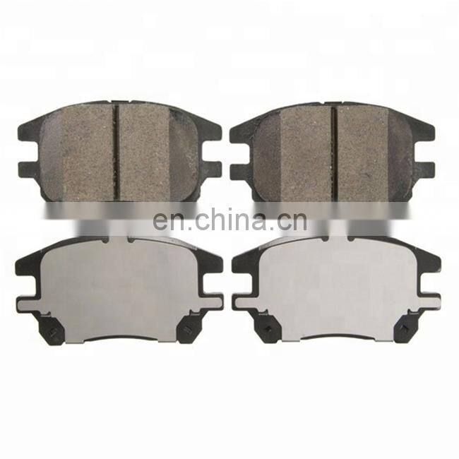 high quality car parts wholesale front brake pads for 04465-48040 04465-48050