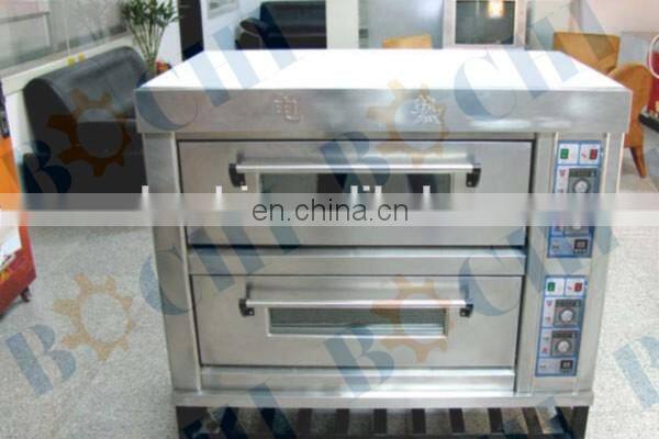 Marine stainless steel 2 deck 4 trays baking oven