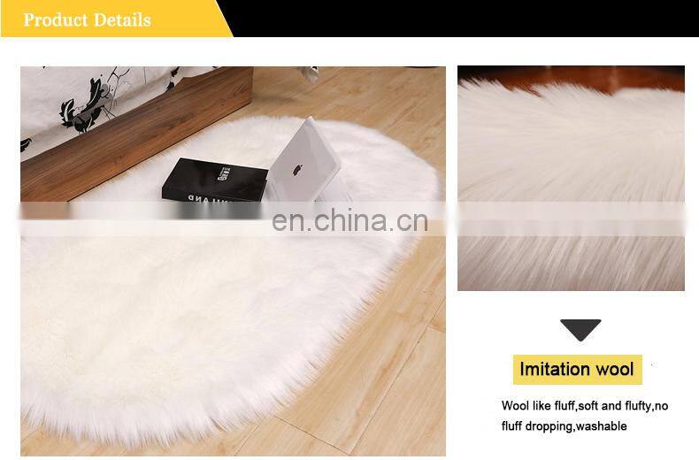 fake fur carpet collage carpet