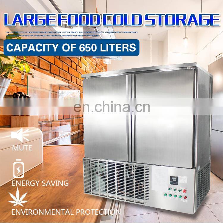 Restaurant commercial quick food freezing blast freezer for fish