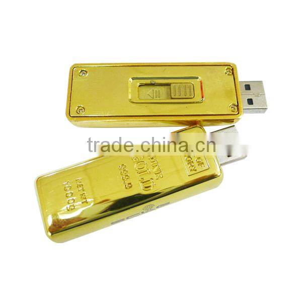 4gb promotion gold bar usb flash drive