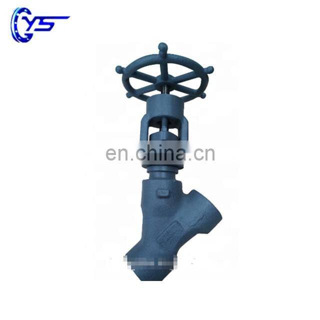 High quality WCB SS ANSI cast iron rising stem marine steam globe valve with flange