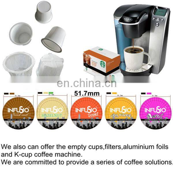 coffee pod filling sealing machine