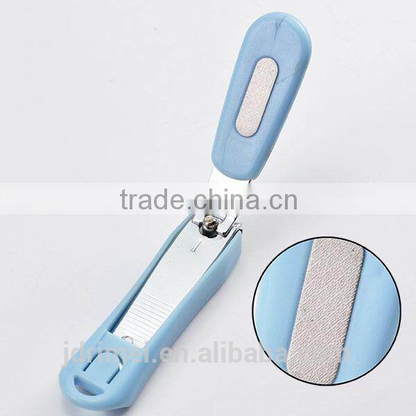JINDA plastic nail clipper with cheap price for kids/electric nail clipper for gift