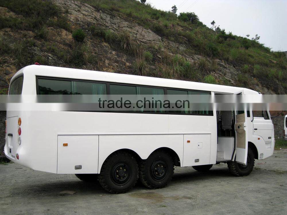 EQ6840PT Dongfeng 6x6 off road special passenger bus AN3