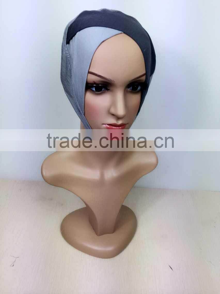 U079 fashion convenient Turban cotton muslim underscarfs